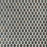 Metallico Penny Round Glass Mosaic Tile
