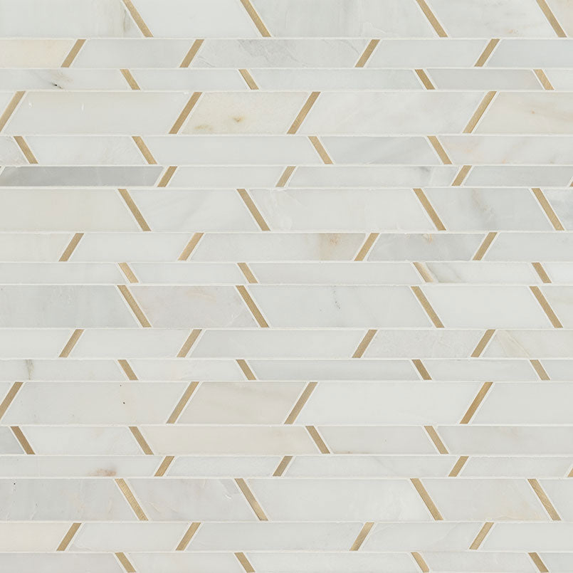 Metro Gold Pattern Tile