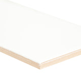 Metro White 4x12 Glossy Tile