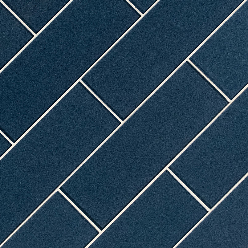 Midnight Glass Subway Tile 4x12 Tile