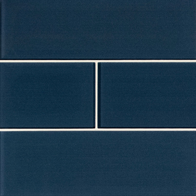 Midnight Glass Subway Tile 4x12 Tile