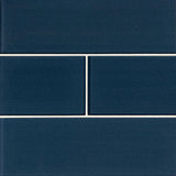 Midnight Glass Subway Tile 4x12 Tile