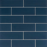Midnight Glass Subway Tile 4x12 Tile