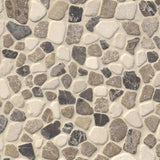 Mix Marble Pebbles Tumbled Tile