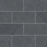 Montauk Black Subway Tile 3x6 Tile