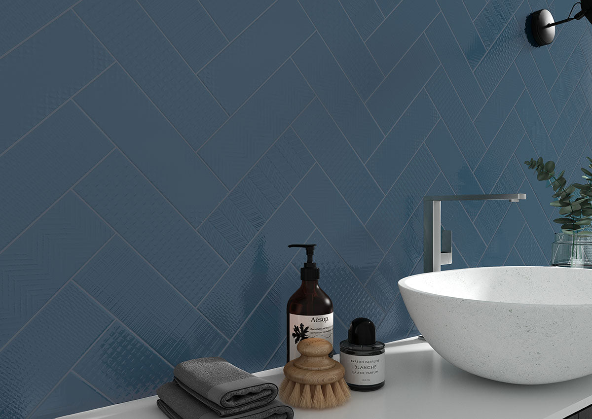 Urbano Navy 3d Mix Tile
