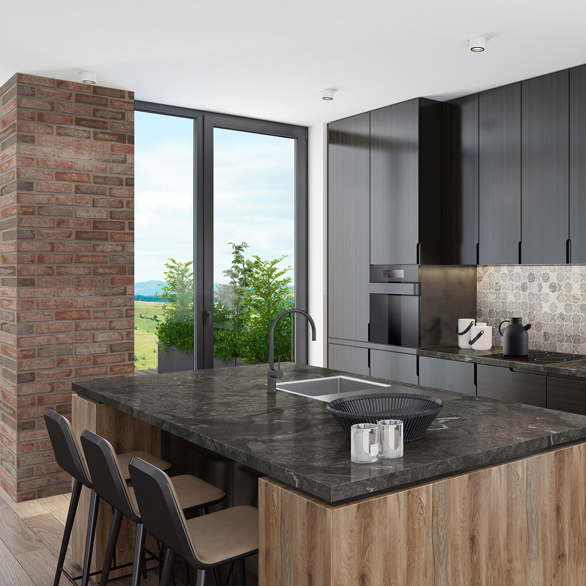 Noble Red Clay Brick Tile