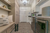 Noble Red Clay Brick Tile - Herringbone Tile