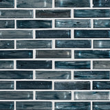 Oasis Blast 1x4 Glass Tile