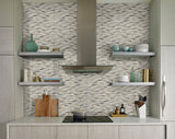 Ocean Crest Glass & Metal Tile