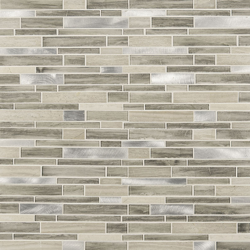 Ocotillo Blend Interlocking Glass Tile