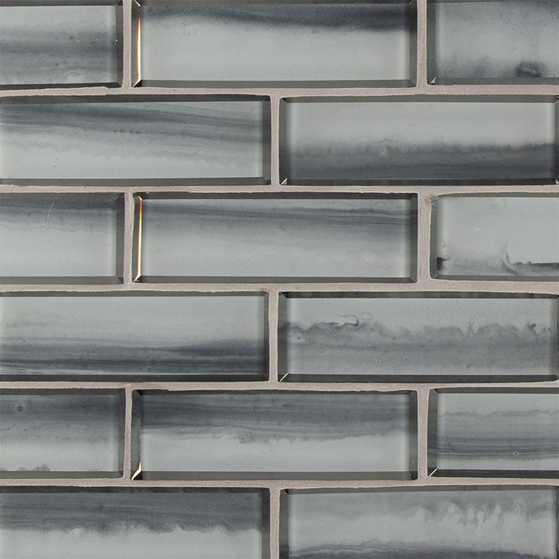 Ombre Grigia Glass Tile