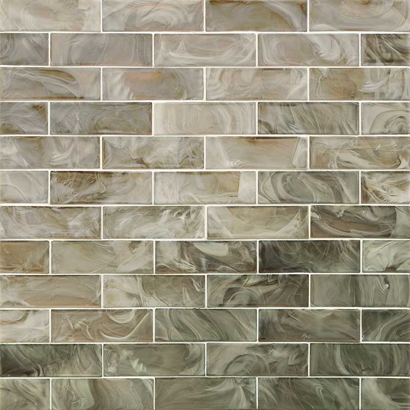 Opalina Glass Subway Tile 2x6 Tile