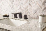 Palisandro Marble Chevron Tile