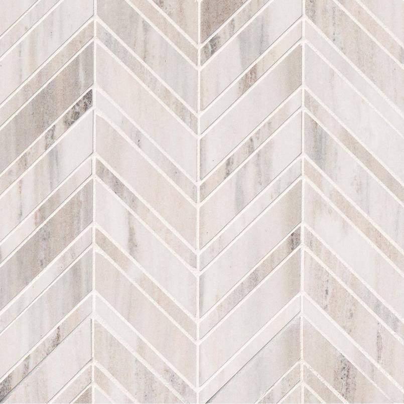 Palisandro Marble Chevron Tile