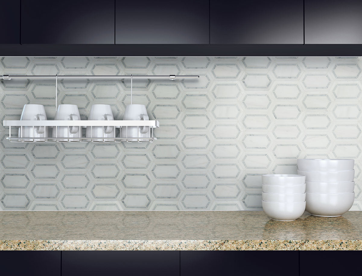 Pavilion Marble Picket Tile