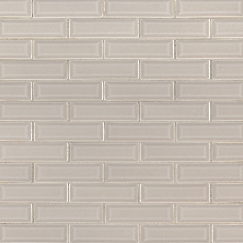 Portico Pearl Beveled Tile
