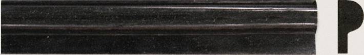 Premium Black Granite Rail Moulding Tile