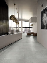 Legions Quartz White Porcelain Tile