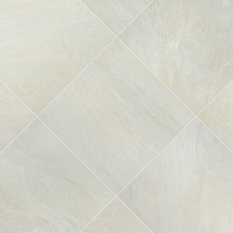 Legions Quartz White Porcelain Tile