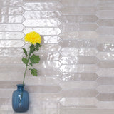 Renzo Sterling Ceramic Picket Tile