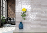 Renzo Sterling Ceramic Picket Tile