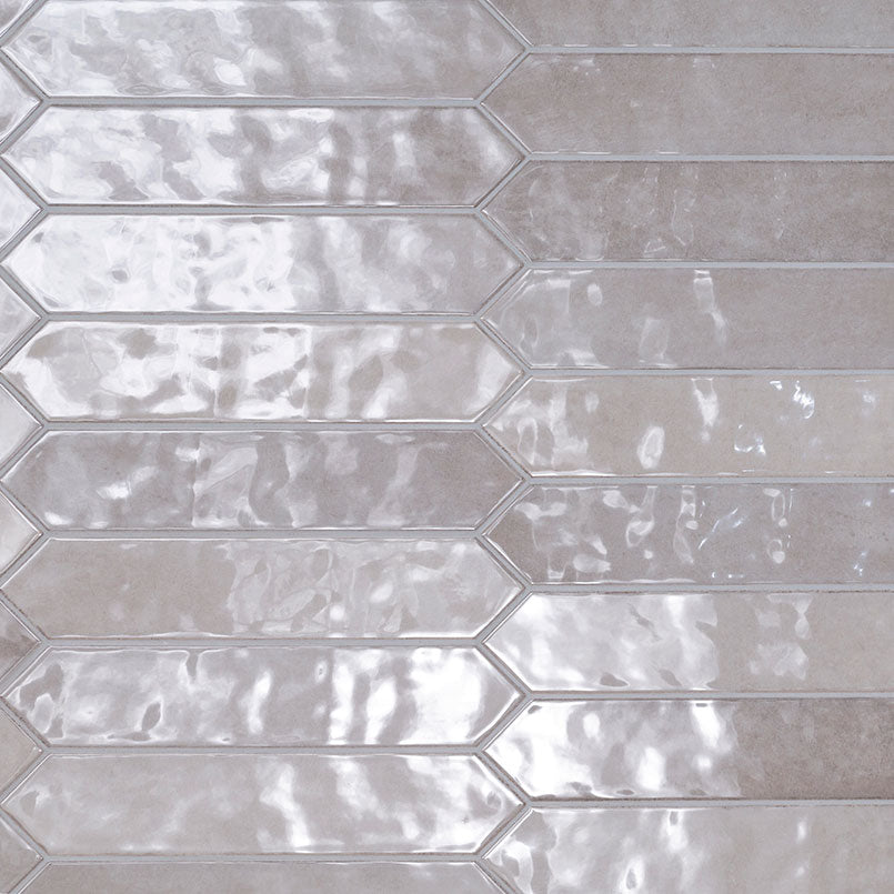 Renzo Sterling Ceramic Picket Tile