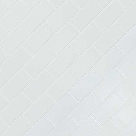 Retro Bianco Matte Tile 2x4 Tile