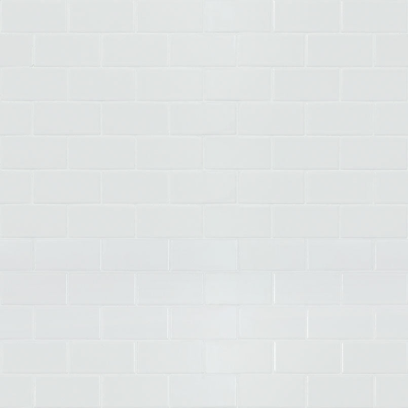 Retro Bianco Matte Tile 2x4 Tile