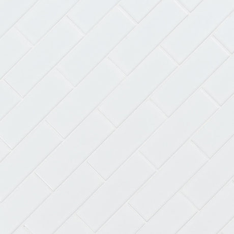 Retro Brick Bianco White Tile