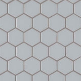 Retro Hexo Gray Matte Tile
