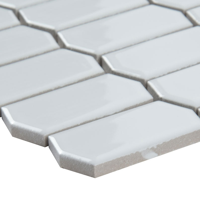 Retro Bianco Picket Tile Mosaic Tile