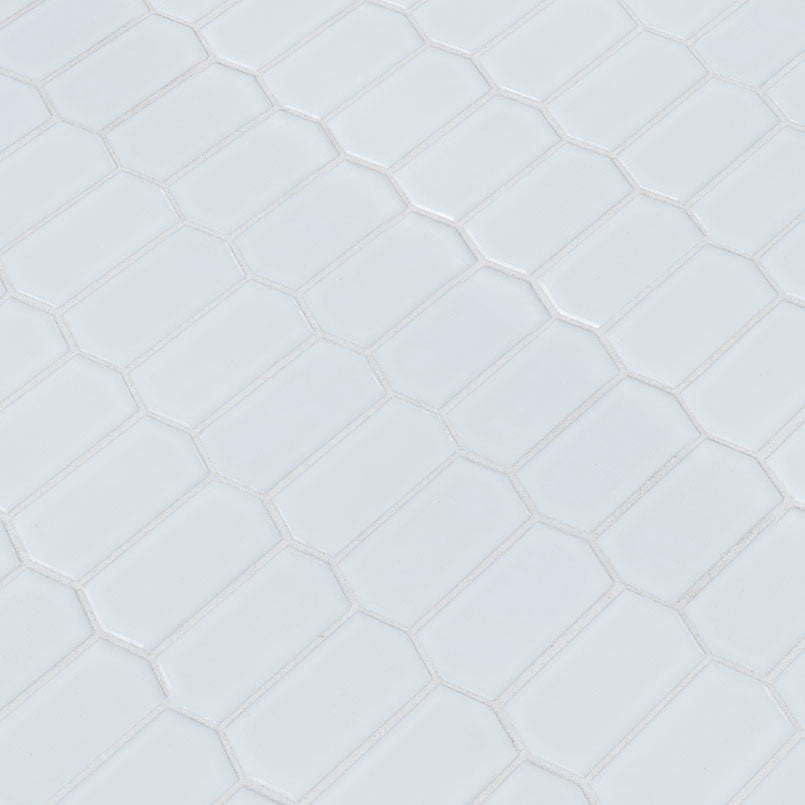 Retro Bianco Picket Tile Mosaic Tile