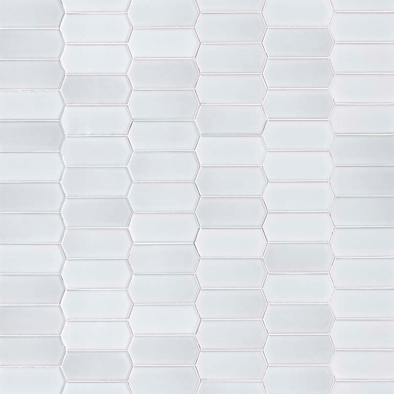 Retro Bianco Picket Tile Mosaic Tile