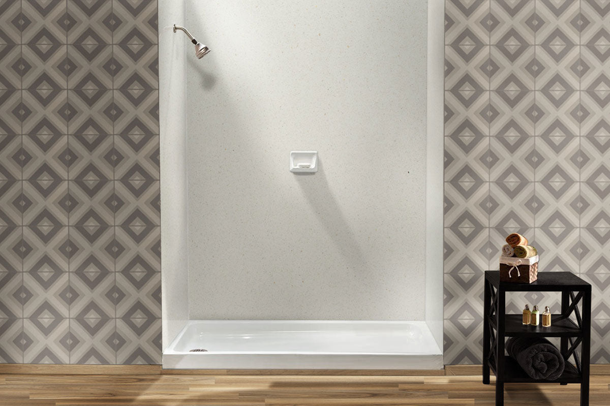 Rhombix Dove Geometric Tile
