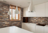 Rocky Gold Stacked Porcelain Tile