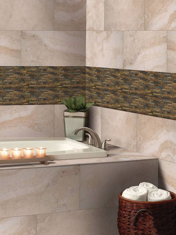 Rustique 3d Stacked Stone Tile