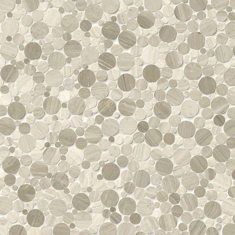 Serenity Stone Pebble Mosaic Tile
