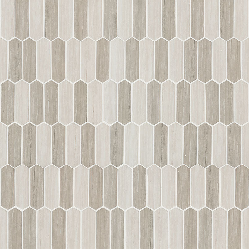 Silva Oak Picket Glass Tile