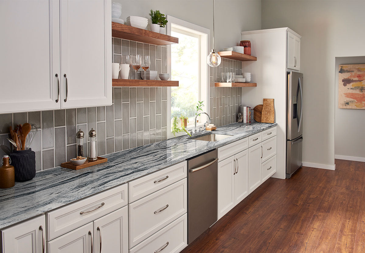 Morning Fog Subway Tile 4x12 Tile