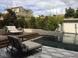 Silver Travertine Stacked Stone Tile