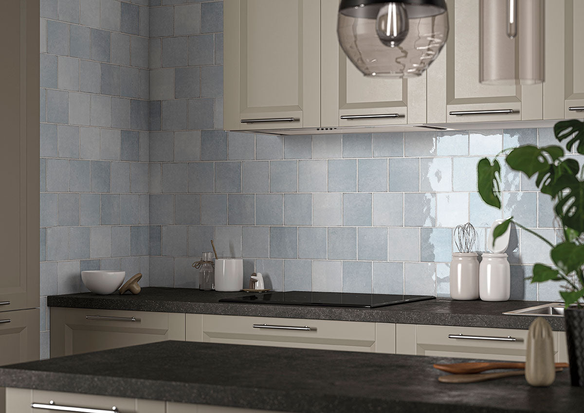 Renzo Sky Ceramic Tile 5x5 Tile