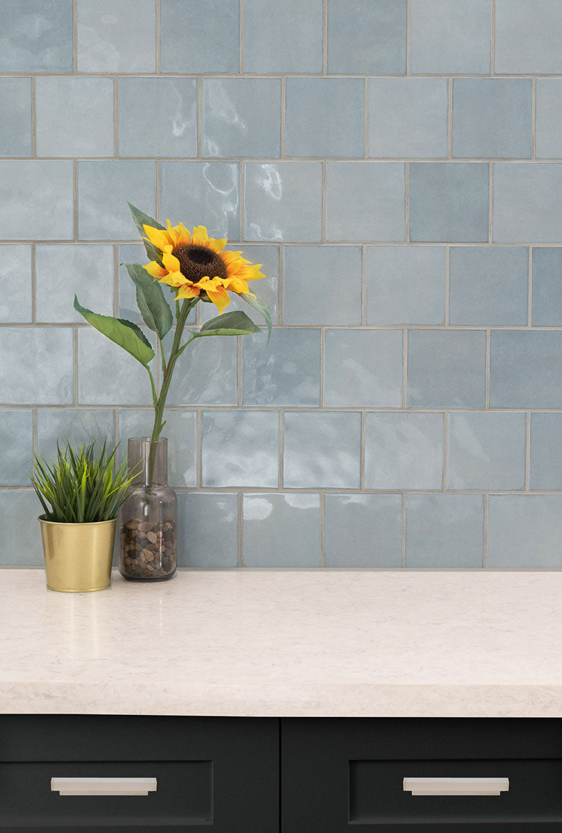 Renzo Sky Ceramic Tile 5x5 Tile