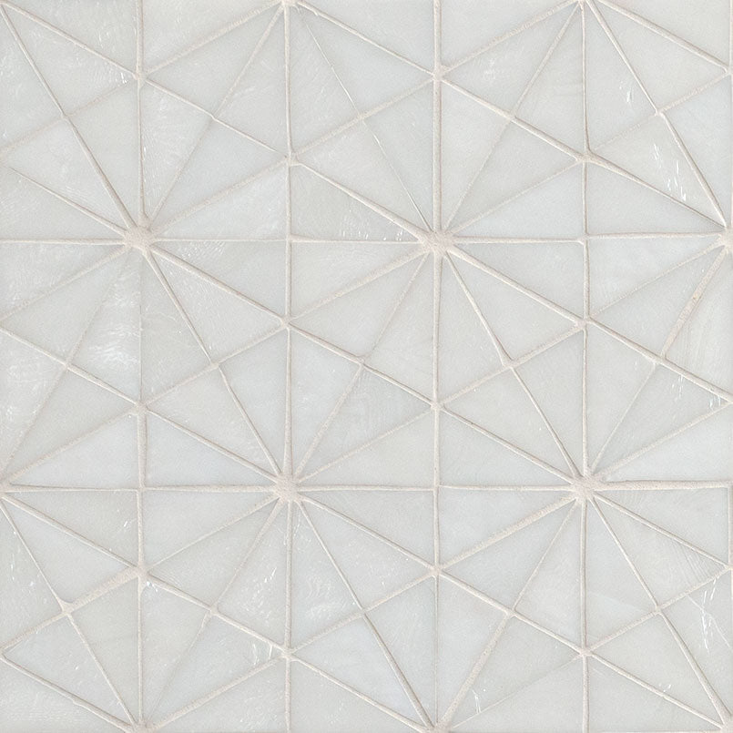 Stella Blanca Glass Tile