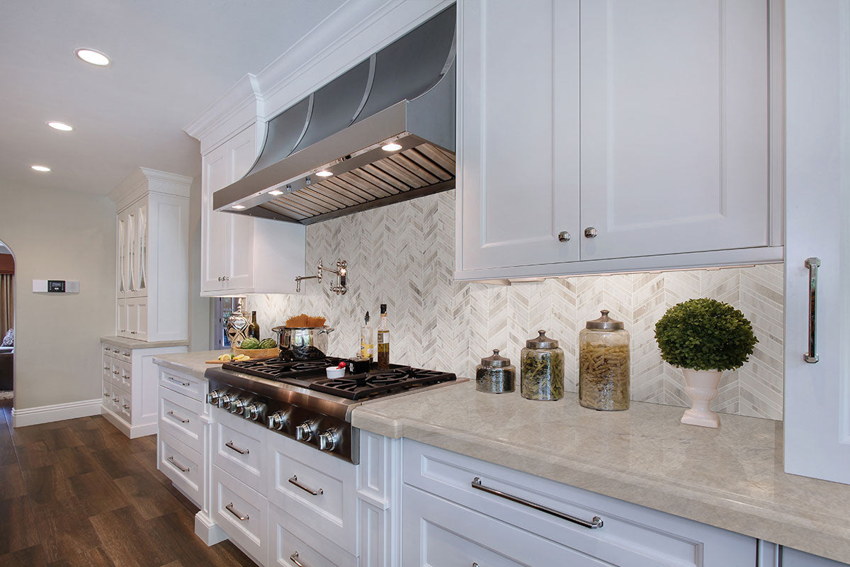 Palisandro Marble Chevron Tile
