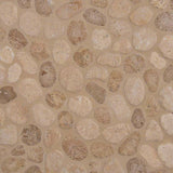 Travertine Pebbles Blend Tile