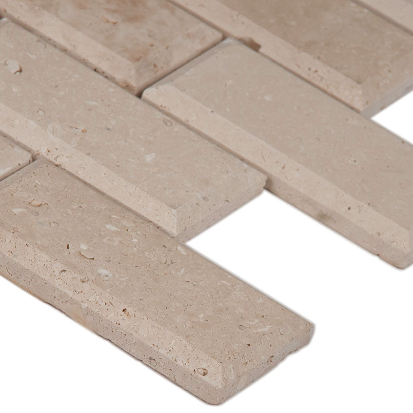 Tuscany Ivory Subway Tile 2x4 Tile