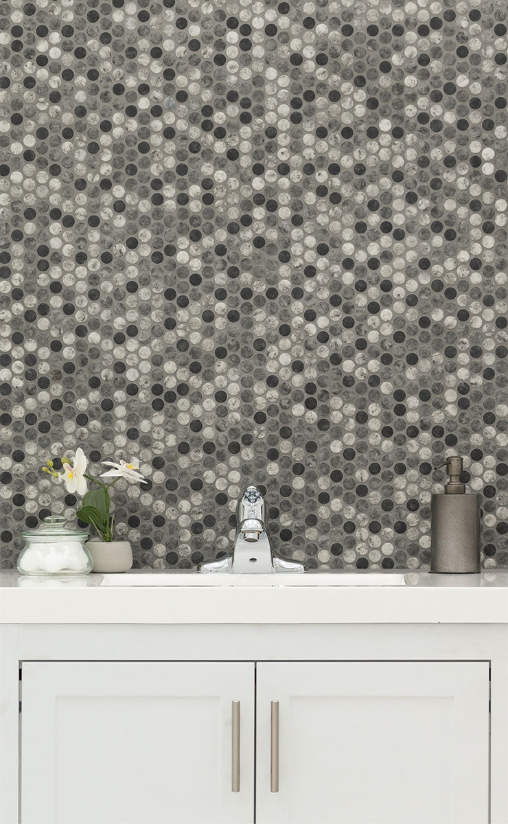 Urban Tapestry Penny Round 6mm Tile