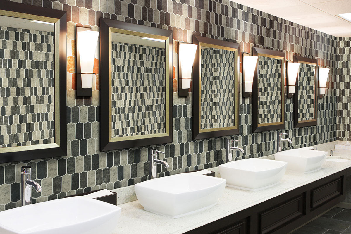 Urban Tapestry Picket Glass Tile