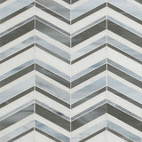 Urban Wave Lapis Glass Tile